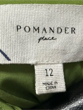 Pomander Place Bright Lime Green Midi Dress